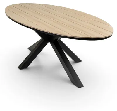 Produktbild von Ovaler Gartentisch Limasol 280cm | Wood | Polywood & Aluminium