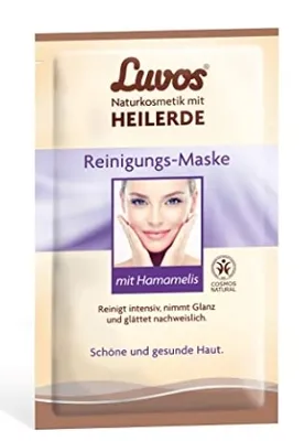 Produktbild von Luvos Reinigungsmaske Doppelpack, 2x 7,5ml - Tiefenreinigung und Pflege für alle Hauttypen -  Germany