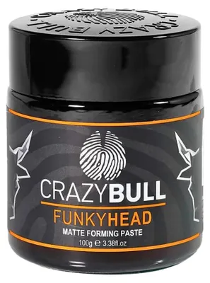 Image de CrazyBull Funky Head Matte Forming Paste 100 g