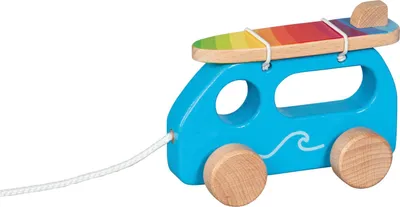 Image de Chariot à tirer en bois Goki