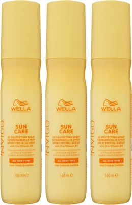 Produktbild von Wella Invigo Sun 3 x 150 ml Haarschutzspray Protection Spray Sonnenschutz Set