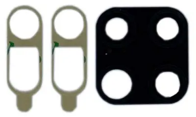 Immagine prodotto di Per la riparazione di Huawei Mate 20 custodia in vetro della fotocamera incl. adesivo nero di ricambio