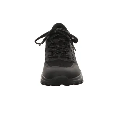 Produktbild von rollingsoft Damen Schnürschuhe Sportlich Gummisohle Schwarz
