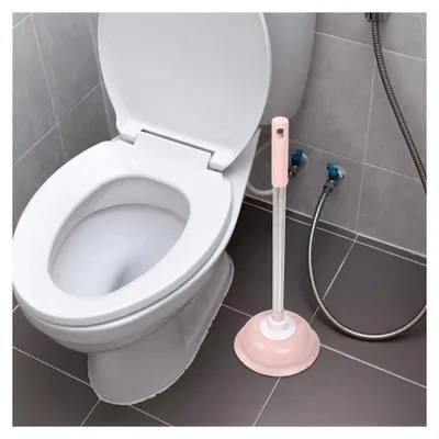 Produktbild von Gummitoilettenpümpel mit ergonomischem Griff für die effektive Beseitigung von Verstopfungen