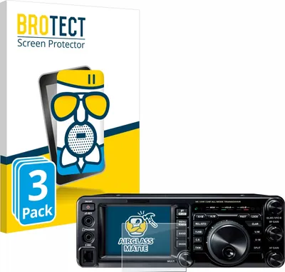 Produktbild von 3x BROTECT Entspiegelungs Schutzglas für Yaesu FT-991A Schutzfolie Panzer Folie Glas Display Schutz matt