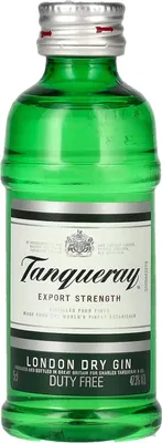 Produktbild von Tanqueray LONDON DRY GIN Imported 47,3% Vol. 0,05l PET