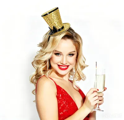 Immagine prodotto di Cerchietto per capelli Mini Hoed, con paillettes dorate, stile anni '20, per donna