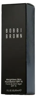 Produktbild von Bobbi Brown Weightless Skin Foundation SPF 15, Pumpenflasche, Creme, Jeder Hauttyp, Feuchtigkeitsspendend, Neutral, Beige