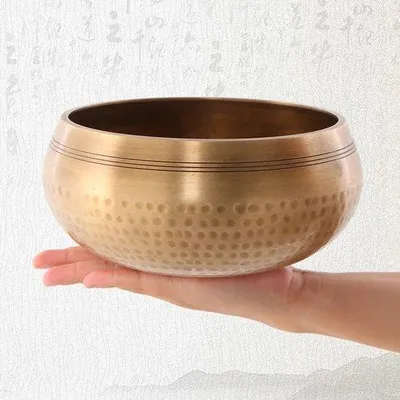 Produktbild von Famanu Klankschaal Handgefertigt aus Kupfer - 13 cm
