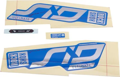 Produktbild von RockShox Dekor Set Rockshox Sid Ult 80-100 Polar F. Blau