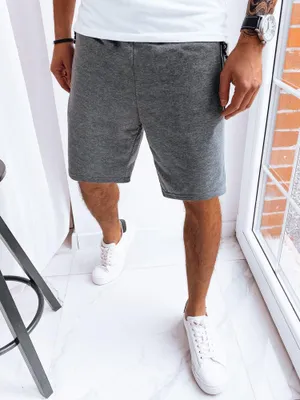 Obrázek produktu pro Dstreet Pánské teplákové kraťasy Spinvought tmavě šedá M