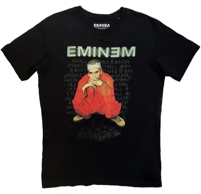 Immagine prodotto di Eminem - Maglietta da uomo/donna unisex RO15595 (M) (Nero)
