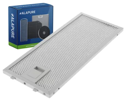 Image de Filtre métallique Alapure, compatible avec Neff 11022470, dimensions 250x110 mm