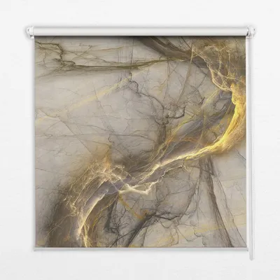 Produktbild von Seitenzug-Rollo Fensterrollo Jalousie - Thermo-Rollo Verdunkelungsrollo - 140x140 cm - Ornamentales Rohmaterial