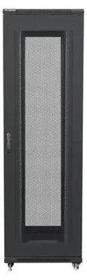 Obrázok produktu pre Skriňa Lanberg 19" samostatne stojaca 42U/800x1000 (plochý balík) s sieťovanými dverami čierna