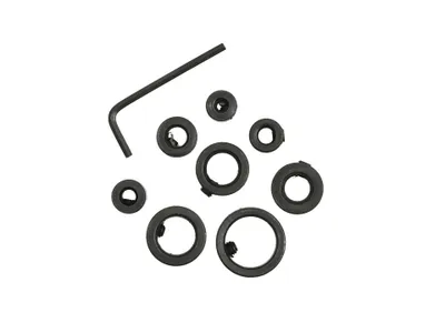 Produktbild von Bohrtiefenanschläge 3-16mm – Präzise Tiefenmessung für professionelle Anwendungen in der Holzbearbeitung und Metallverarbeitung.