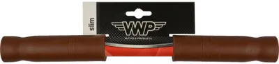 Image de Widek slim Style 120 mm poignées TPE marron par set