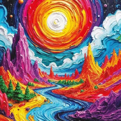 Image de KUNSTPUZZLE Puzzle Chromaverse, 1000 pièces