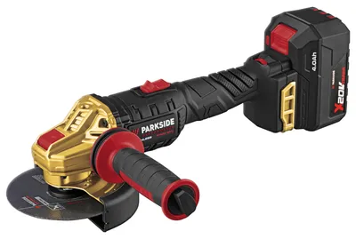 Produktbild von PARKSIDE PERFORMANCE® 20 V Akku-Winkelschleifer Limited Edition »PPWSA 20-Li A1«, mit Akku und Ladegerät