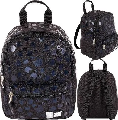 Produktbild von St.right Kleiner Kindergarten-Reiserucksack Für Mädchen Black Cats 8L