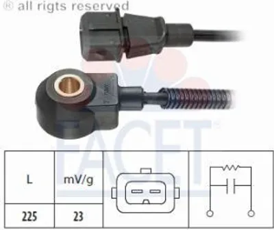 Produktbild von Facet Klopfsensor 9.3204