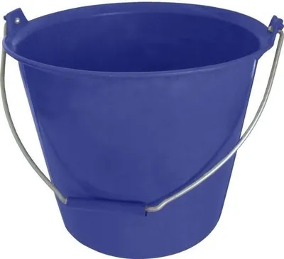 Image de Seau vert en plastique renforcé gradué 13L - TALIAPLAST - 310134