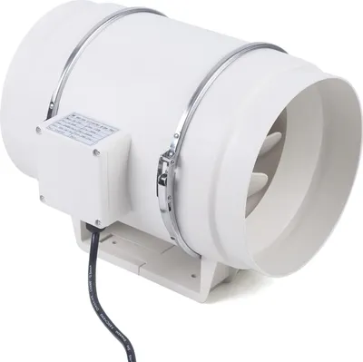 Obrázek produktu pro Trubkový ventilátor Odsávací ventilátor Trubkový ventilátor Axiální 200mm Obývací kuchyně Sklad Hotelový ventilátor pro větrání a odvlhčování 900 m³/h