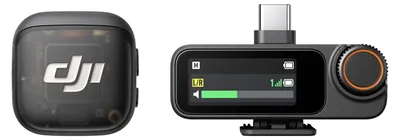 Produktbild von DJI Mic 3 (1 Sender + 1 Empfänger), drahtloses Lavalier-Mikrofon