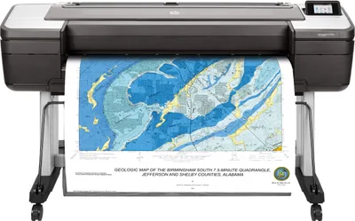 Produktbild von HP DesignJet T1700dr Großformatdrucker 44 Zoll PostScript 2400x1200 dpi