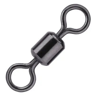 Produktbild von BKK Rolling Swivel-32 Black - Tönnchenwirbel, Größe / Tragkraft / Packungsinhalt:Gr. 8 / 19kg / 10 Stück