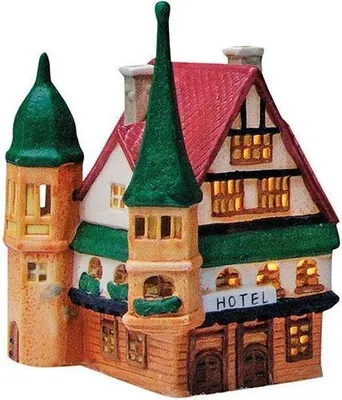 Produktbild von Wurm - Lichthaus Romantische Strassen Hotel  B12 x T11 x H16 cm