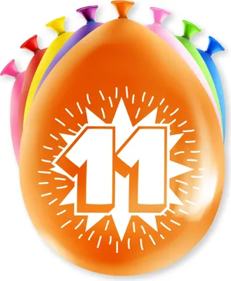Produktbild von Paperdreams Happy Party Ballon - 11 Jahre