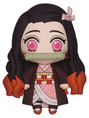 Zdjęcie produktu dla Magnes z monogramem Demon Slayer-nezuko, jeden rozmiar
