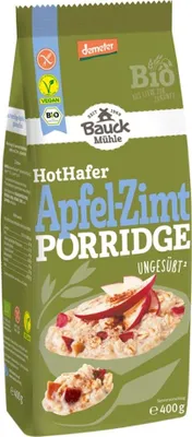 Produktbild von Bauckhof Hot Hafer Apfel-Zimt glutenfrei Demeter -- 400g