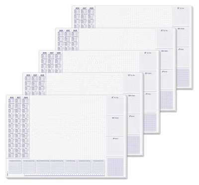 Produktbild von SIGEL Papier-Schreibtischunterlage DIN A2 Kalender 2026-2028 Wochenplan