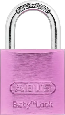 Produktbild von ABUS Vorhangschloss TITALIUM 645TI/30 BabyLock rosa