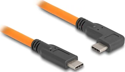 Image de DELOCK USB 5 Gbps Kabel USB Type-C St zu USB Type-C St 90°1m