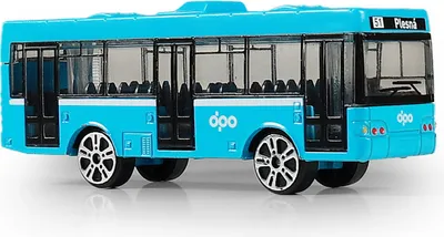 Produktbild von Metallbus DPO Ostrava blau 8 cm