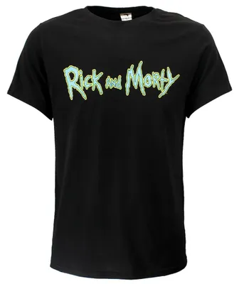 Immagine prodotto di Maglietta con logo Rick and Morty, nera - XXL