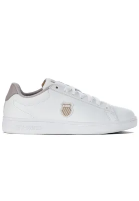 Produktbild von K-Swiss Court Shield White/Ashes Of Roses/Cornstalk Größe EU 37