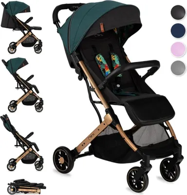 Produktbild von MoMi ESTELLE Buggy - leicht, kompakt, mit verstellbarem Verdeck