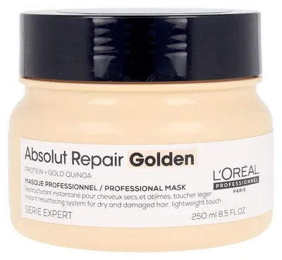 Produktbild von L'Oréal Professionnel Serie Expert Absolut Repair Golden Protein + Gold Quinoa Mask 250 ml
