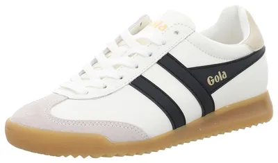 Produktbild von Gola Damen Sneaker 53296-36, 53296-37, 53296-38, 53296-39, 53296-40, 53296-41, 53296-42 GOL-CLB622XB off white/black/gold 36