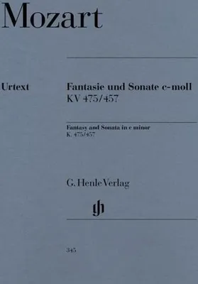 Image de Mozart, Wolfgang Amadeus - Fantasie und Sonate c-moll KV 475/457