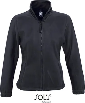 Immagine prodotto di SOLs 54500 | Giacca in pile da donna North con pile antipilling - Colore: Grigio antracite (tinta unita) - Taglia: XL