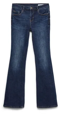 Immagine prodotto di Vero Moda 10337825_2114_65_1001, Jeans, Donna, Blu scuro, Taglia M, Ritiramento massimo del 5%; Lavare al rovescio; Lavare con colori simili; Asciugare all'aria; Non utilizzare candeggina