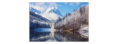 Produktbild von Muralo Fototapete Gebirge 405 (B) x 270 (H) cm Vlies Tapete Wandtapeten Berge Winter Ausblick Wohnzimmer Schlafzimmer moderne Wandbilder XXL Natur Landschaft Panorama Wand Dekoration