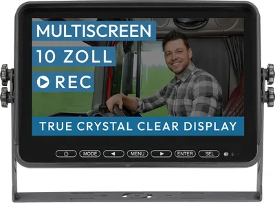 Produktbild von 10" Rückfahrmonitor QUADVISION 10 PRO - 13170