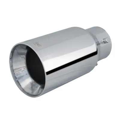Produktbild von Simoni Racing TRX/89 Auspuffblende Endrohr Blende Ø90mm 185mm Rund Gerade Edelstahl