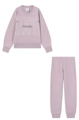 Zdjęcie produktu dla Dres sportowy Champion Legacy dla dziewcząt, fioletowy, rozmiar XXS